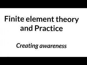 1. Finite element theory and practice through examples | Single bar element- Part 1