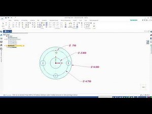 Solid Edge Beginner-Tutorial-01, Layout, Sketching, Synchronous and Ordered