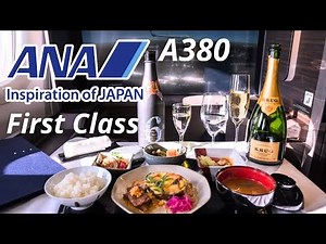 ANA AIRLINES A380 FIRST CLASS | FLYING HONOLULU TO TOKYO | AMAZING!
