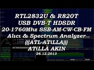 DVB-T Dongle HDSDR (RTL2832U+R820T)
