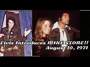 Elvis Introduces MIKE STONE In The Audience!! (Priscilla's Lover) August 10, 1971 DS Las Vegas, NV
