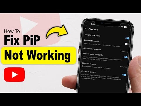 How To Fix PIP If Not Working on YouTube - Step by Step
