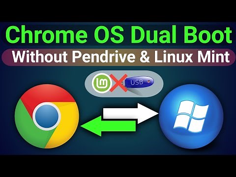 Dual Boot Chrome OS and Windows Without Using Linux & Pendrive | Dual Boot Chrome OS and Windows 11