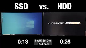 SSD vs HDD Windows 10 Boot Speed Comparison | DieT | Facebook