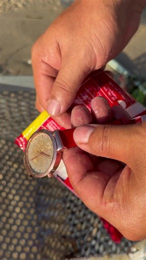 Crimson Women's Watch Found During Beach Cleanup