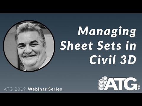 Managing Sheet Sets in Civil 3D — Part 1