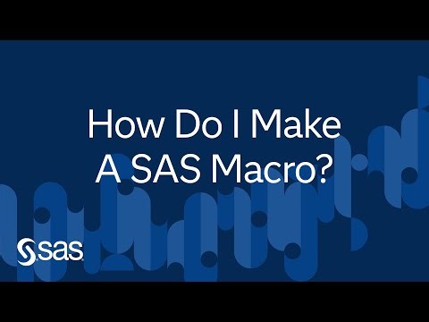 How Do I Make a SAS Macro? | Ask the Expert
