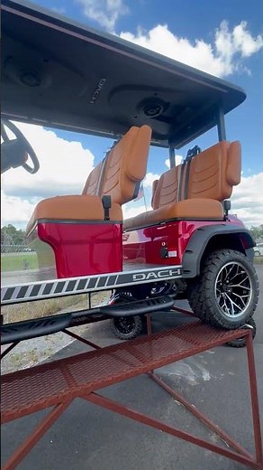 2025 APOLLO RED DACH 72V GOLF CART