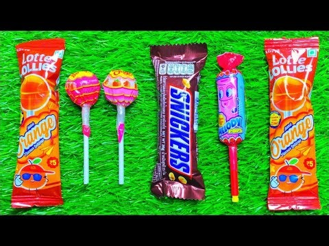 Satisfying video Asmr lollipop candy and chocolate gummy candy & unboxing video Asmr | Candy Star 2