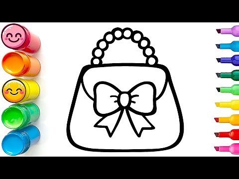 How to Draw a Cute Handbag | Easy Step by Step Tutorial