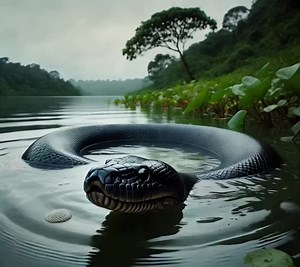 Anaconda Feeding Habits in Water