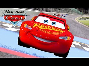 Cars (2006) Opening Race Scene | Cars Movie Remake | BeamNG.drive