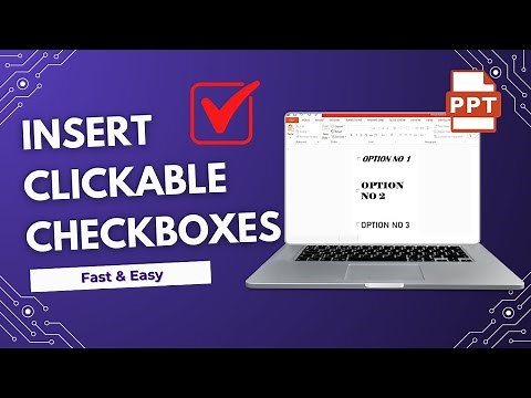 How to Add a Checkbox in PowerPoint (Clickable & Interactive Tutorial 2025)