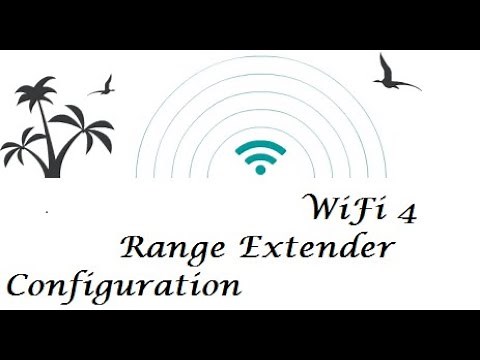 WIFI 4 Range Extender Configuration Simple Method...