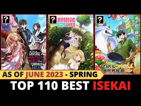 Ranked | 110 Best ISEKAI Anime of All Time | as of June 2023