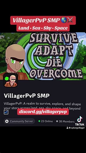 🔥 VillagerPvP SMP — Chicago Modded Minecraft Server (Max 16 Players!) 🌍⚔️