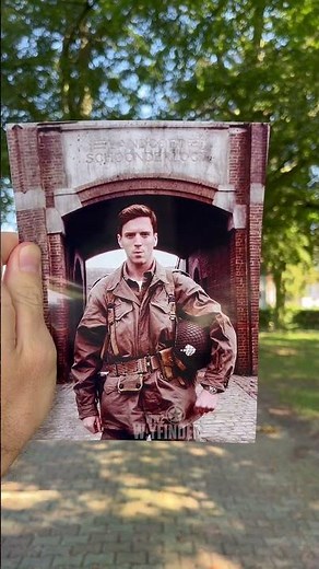 Hollywood vs. Reality - Damien Lewis as Captain Winters Then and Now. #thenandnow #bandofbrothers