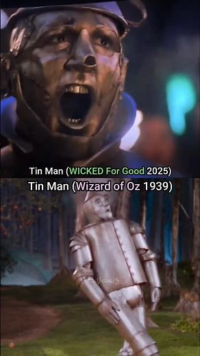 TIN MAN Wicked For Good 2025 VS Wizard Of Oz 1939