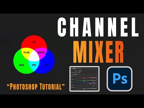 Photoshop Channel Mixer Tutorial | Fix Skin & Transform Colors ✨