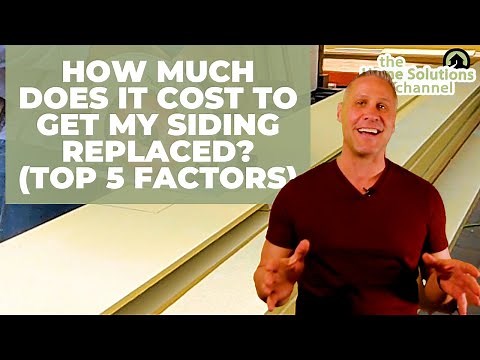 How Much Does it Cost to Get My Siding Replaced? (Top 5 factors)