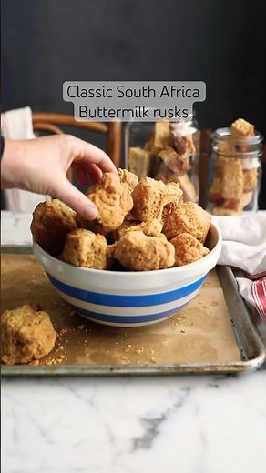 Classic South African buttermilk rusks #recipe