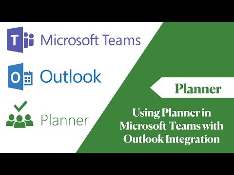How to Integrate Microsoft Teams Planner Outlook Calendar