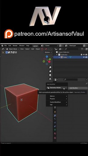 Blender 4.0 - The modifier panel's gone! - Tricks and tips