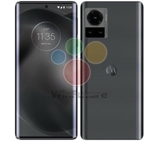 Motorola Frontier concept render, key specs revealed - Gizmochina