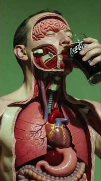 Coca Cola’s Journey Through the Body | Benefits & Side Effects in 3D”#shorts.