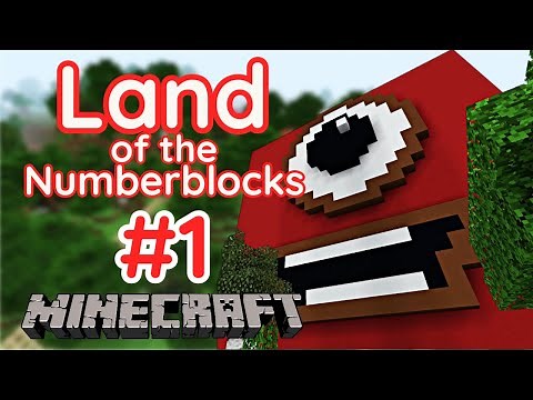 Numberblock 1 | Numberblocks Minecraft - Giant Numberblock 1