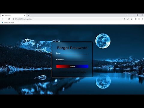 How to make a animated Forgot Password form | HTML | CSS | CSS tutorial for beginners laravel
