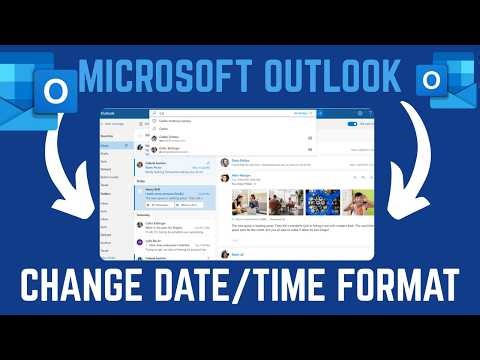 How To Change Date And Time Format In Outlook