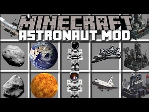 Minecraft ASTRONAUT MOD / FLY TO OUTER SPACE AND VISIT PLANETS!! Minecraft