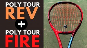 [ハイブリッド] ポリツアーレブ＋ファイアで弾きとスピンを強化！ヨネックス(YONEX)ストリング｜アドブロ/テニス