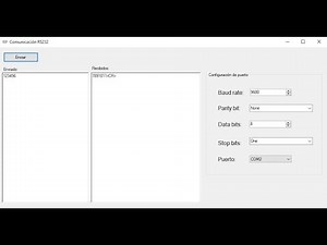 Comunicación RS232 con C#