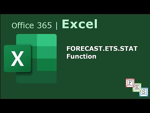 How to use FORECAST.ETS.STAT function in Excel - Office 365