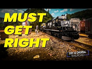You Must Get this Model Train Right: Broadway Limited N Scale SD40-2