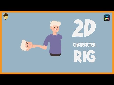 DaVinci Resolve 2D Character Animation Rig Template