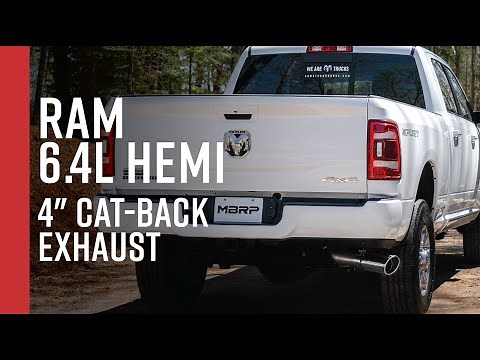 RAM 2500/3500 6.4L Hemi // MBRP 4" Cat-Back Exhaust Overview