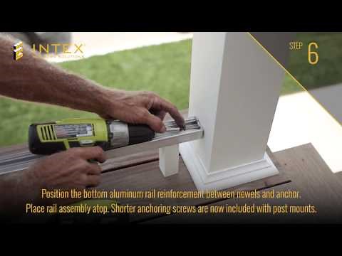 INTEX Hampton Level Rail Installation