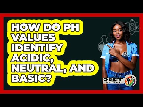 How Do PH Values Identify Acidic, Neutral, And Basic?
