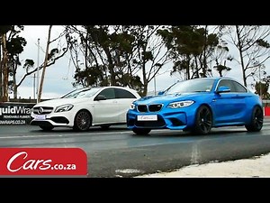 Drag Race: BMW M2 vs Mercedes A45 AMG