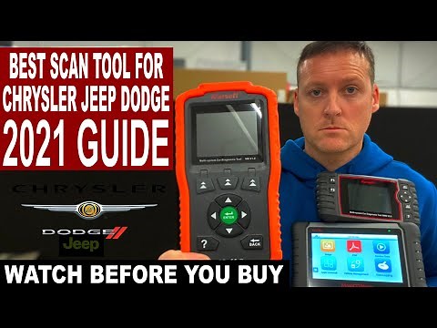 My Top 4 Chrysler, Dodge & Jeep OBD2 Diagnostic Scan Tool Scanner Recommendation