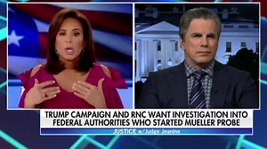174K views · 4.4K reactions | JW President Tom Fitton appeared on “JUSTICE with Judge Jeanine” to discuss the Mueller report: “There never should have been a Mueller report. As far as I’m concerned, this monstrous report is just another abuse of power by the Mueller special counsel operation designed to defame and politically hamper the president as oppose to shed light on anything substantial.” | Judicial Watch | Facebook