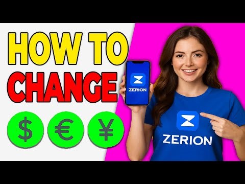 How To Change Currency in Zerion Wallet (Updated 2025)