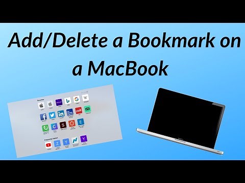 How to Add/Delete a Website to your Favorites or a Bookmark | Safari | MacBook