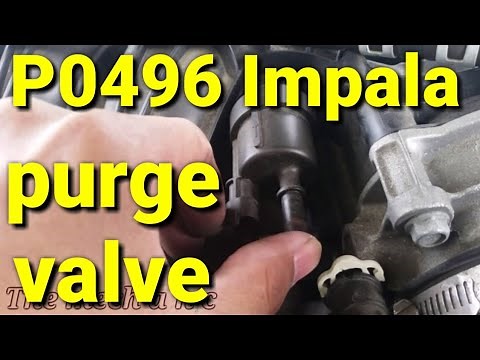 P0496 2013 impala purge valve