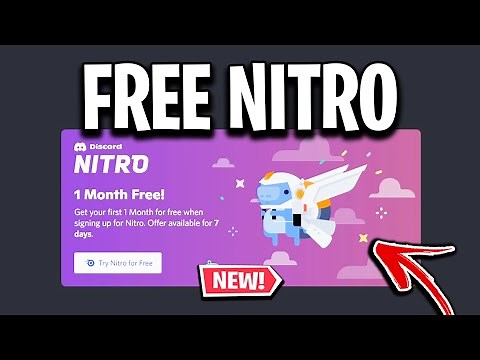 How To Get DISCORD NITRO For FREE! (Limited Offer)