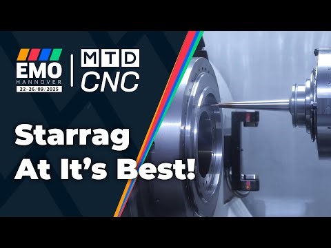 When Starrag says “heavy-duty,” they mean it.