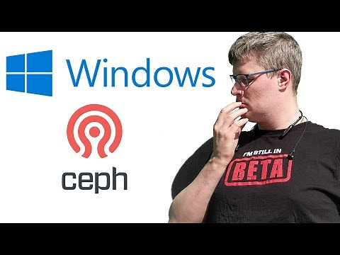 Mount a Ceph cluster on Windows 10 using Ceph Dokan
